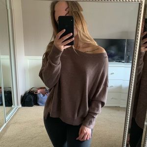 Leith Taupe Sweater
